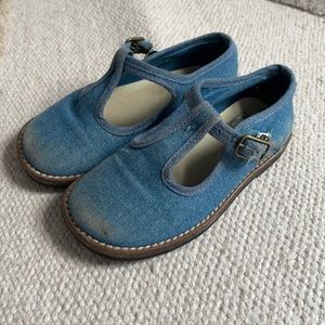 Bonton denim loafers